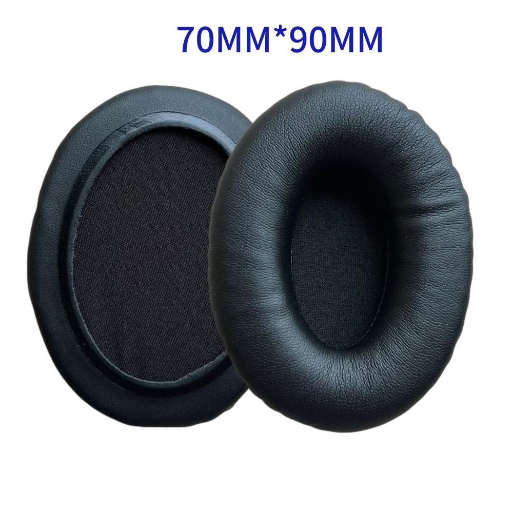 1Pair Replacement Ear Cushion Protein Leather Headphone Protective Cover  Headphones Accessories