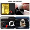 Car Dog Air Freshener Diffuser Outlet Vent Perfume Clips Air Outlet Aroma Diffuser Ventilation Clip Car Interior Decoration