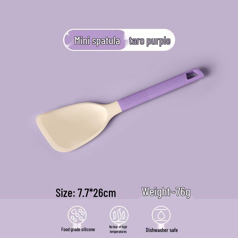 High-Temp Resistant Silicone Spatula for Non-Stick Cookware & Baby Food