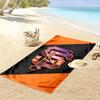 Golden Gate Bridge in SF Logo Style Patterned beach towel quick dry perfect for travel outdoor sports jogging the beach and swimming