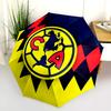 Club América  pattern, automatic folding umbrella, portable and foldable design, 8 ribs, a Christmas or birthday gift.