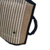 Soft Jute Cover Jump Training Dogs Chew Toys Tug for German Schutzhund Work Dog Young