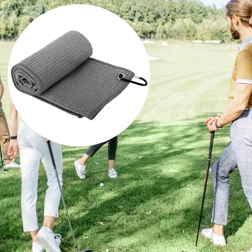 Golf Handtuch Tasche Golfer Geschenk Abwischen Tuch Gute Saugfähigen Weichen Schnell