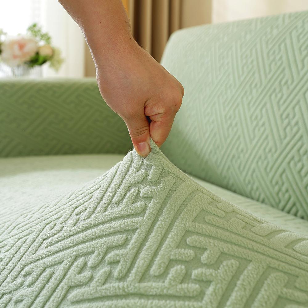 All-season Universal Dust Proof Sofa Cover Fully Covered  Anti Slip  Simple and Modern Elastic Anti Cat Paw Sofa Cover Cushion