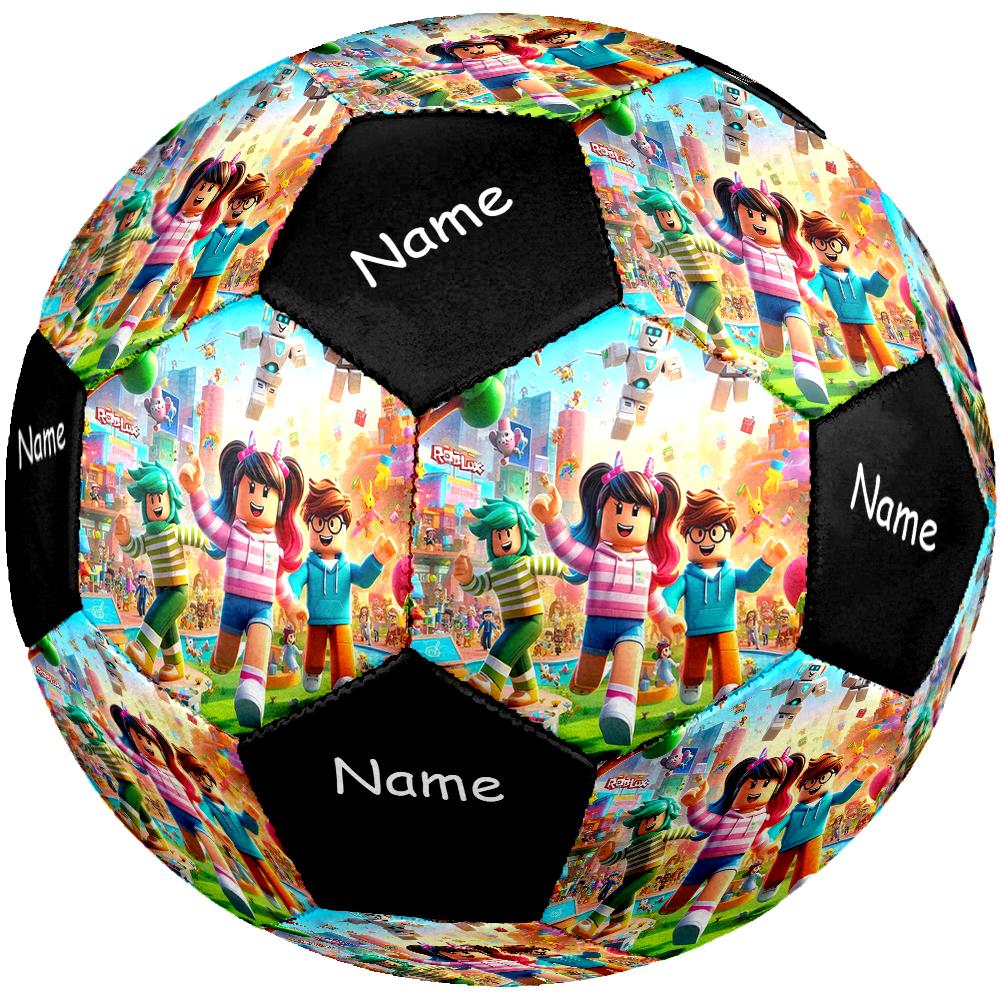 Custom Name Roblox Theme Size 5 Soccer Ball, Suitable for Both Indoor and Outdoor Matches, a Gift Suitable for Everyone.