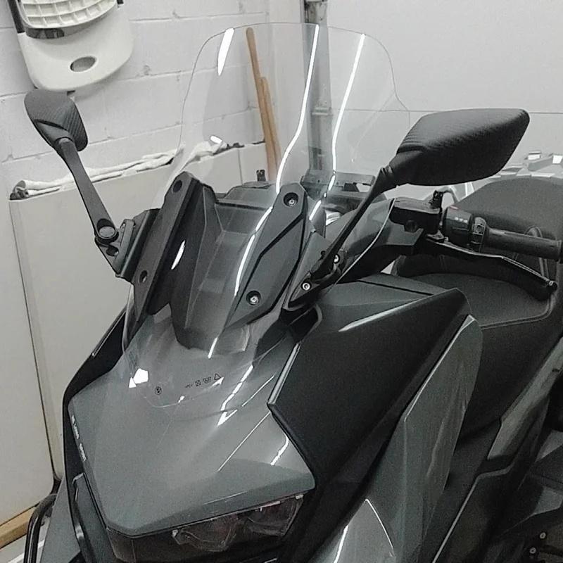 Motorcycle Forward Bracket Side Mirror Black Rearview Mirror Accessories For BMW C400GT C400gt C400 GT C400X C400x C 400 X