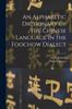 The An Alphabetic Dictionary of the Chinese Language In the Foochow Dialect Book