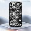 Horror Scary Face Eyes Case For iPhone 17,16,15,14,13,12,11,Pro,Max,Plus,Mini,SE4,E Magnetic Magsafe Wireless Charging