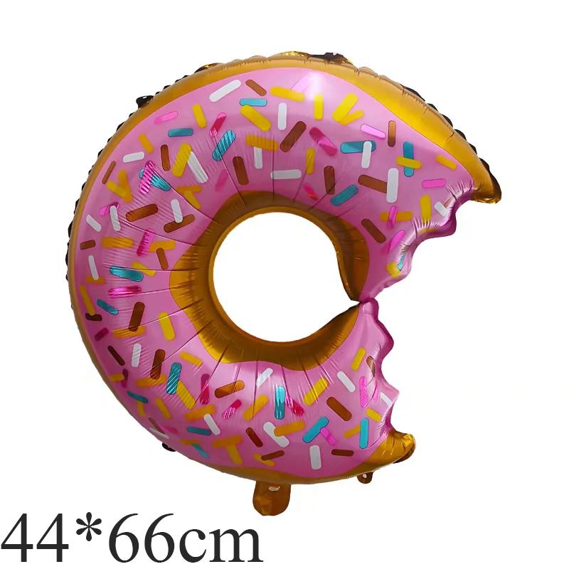 Donut Eiscreme Aluminiumfolienballon Sommer Dessert Ballon Geburtstagsparty Restaurant Dekoration Ballon