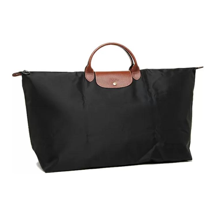 New LONGCHAMP Le Pliage Fabric Handbag, Dumpling Bag, Shoulder Bag Extra Large Unisex Black 1625089001