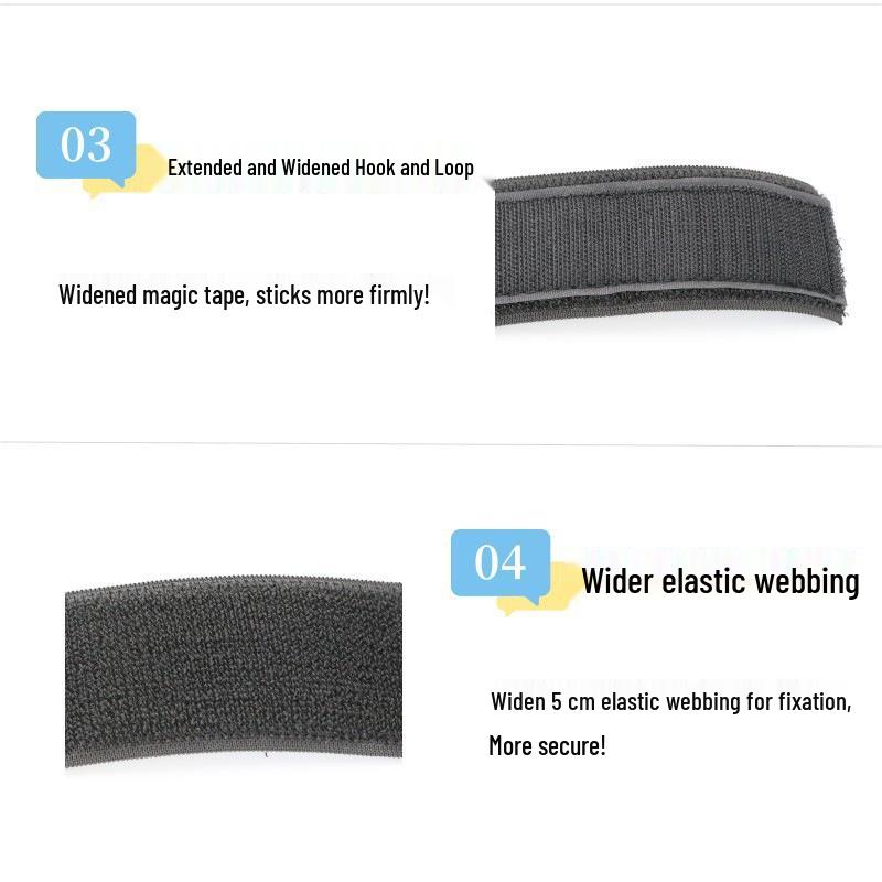 Breathable Mesh Ostomy Pouch Protector with Waist Belt