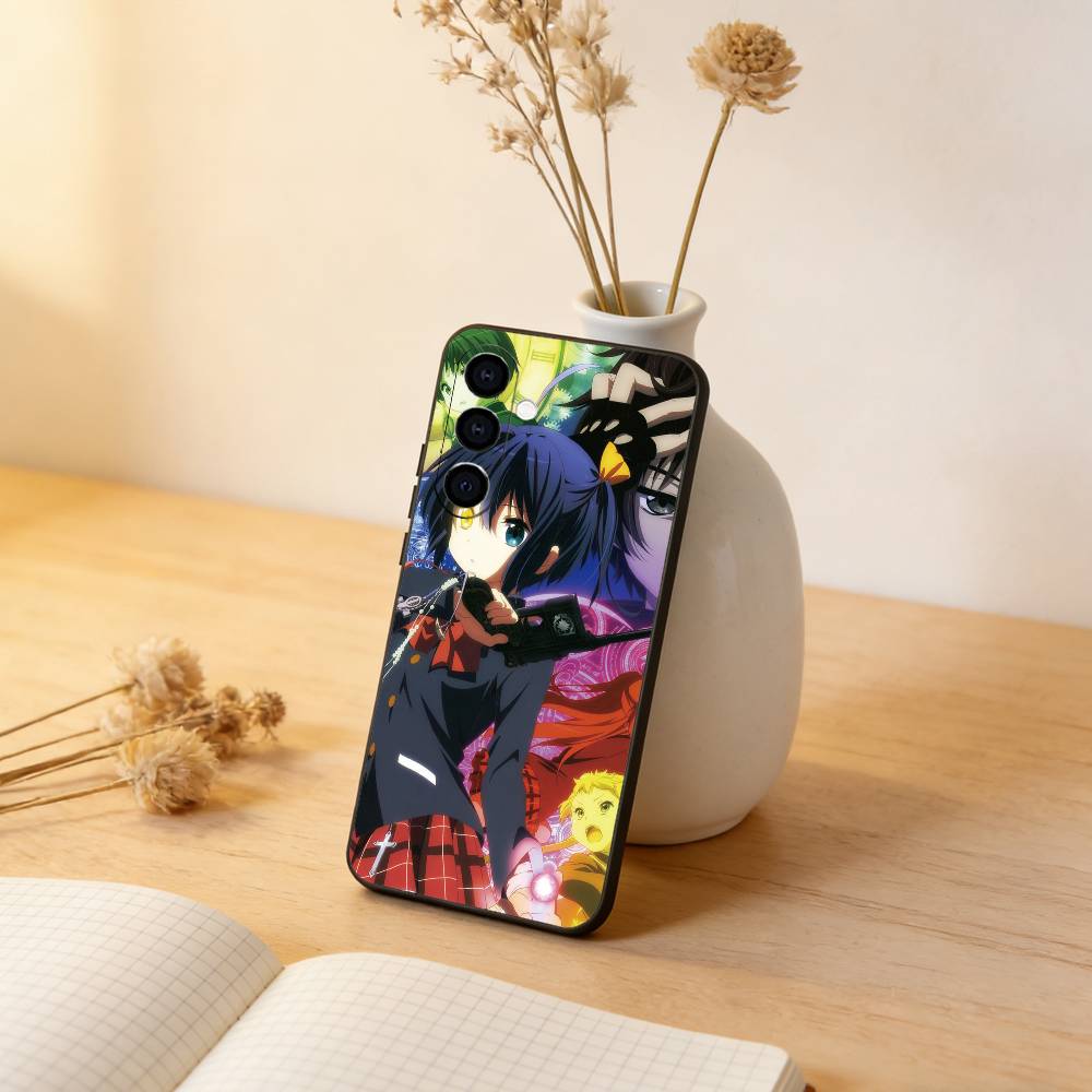 

Love, Chunibyo & Other Delusions Phone Case Black Silicone Soft For Samsung Galaxy A73,A72,A71,A70,A53,A52,A51 Samsung a13 5g