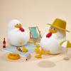 Wiederaufladbares Enten-LED-Nachtlicht Silikon Dimmbar Schlafzimmer Nachttischlampe Raumdeko Kindergeschenk