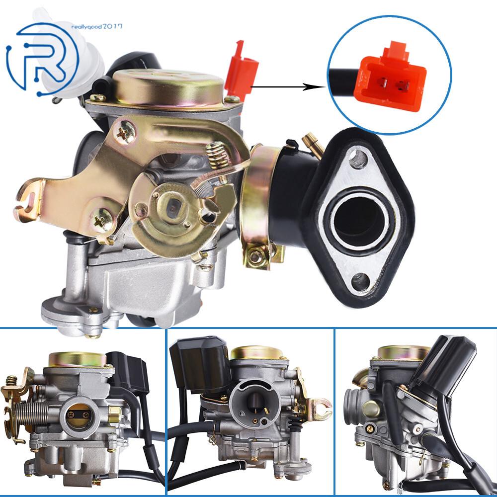 GY6 Cvk 50cc 100cc 19mm Big Bore Carb Carburetor 139QMB 139QMA Scooter Moped ATV
