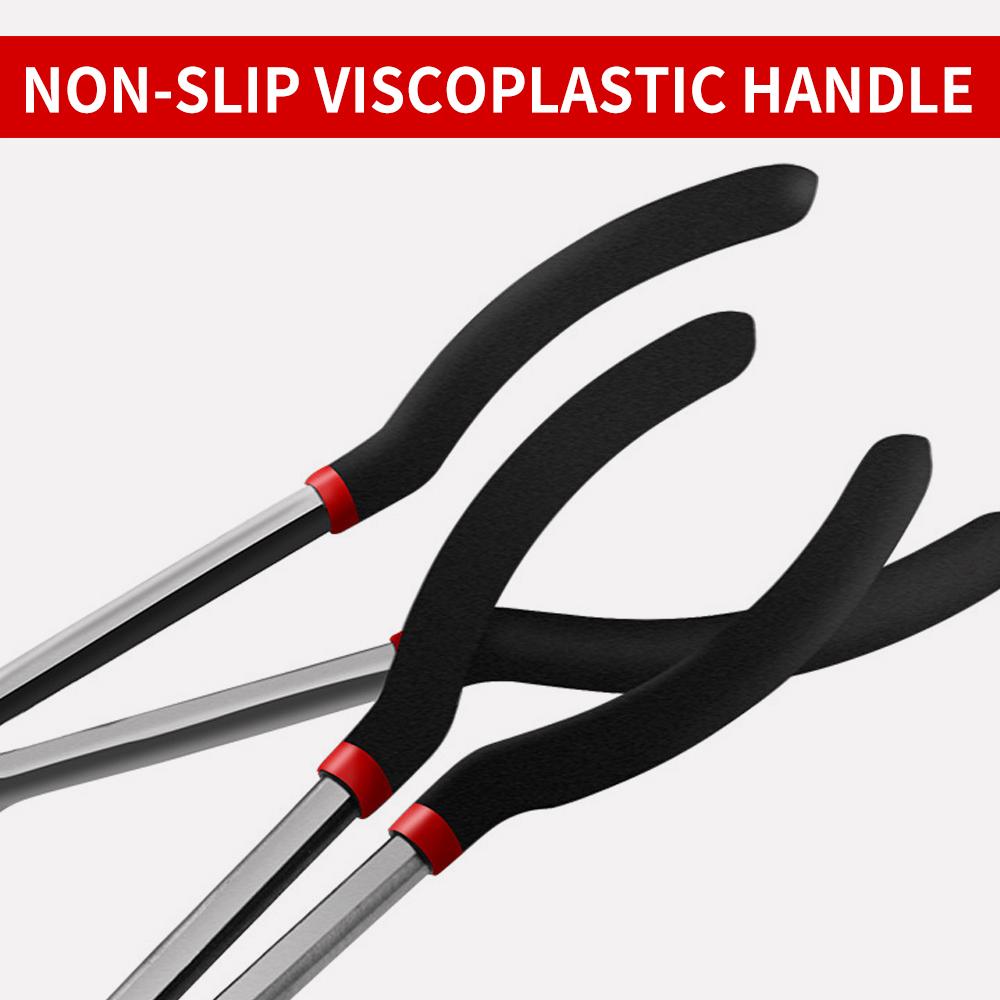 11 Extra Long Reach Spark Plug Pliers with Ring Head, 280 MM Long Nose Pliers Car Spark Plug Wire Removal Pliers