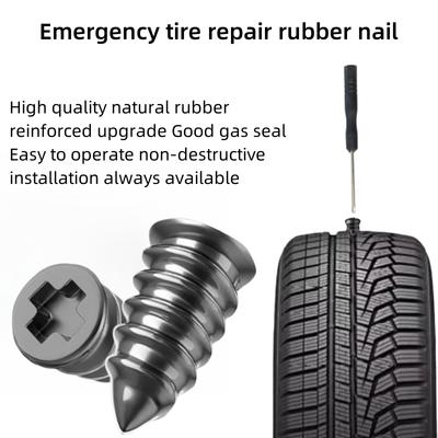 Car Tire Repair Rubber Nail Sleeve General Motors Motorcycle Tire Repair Nail Truck Motorcycle Bicycle Tire Puncture Repair Tool