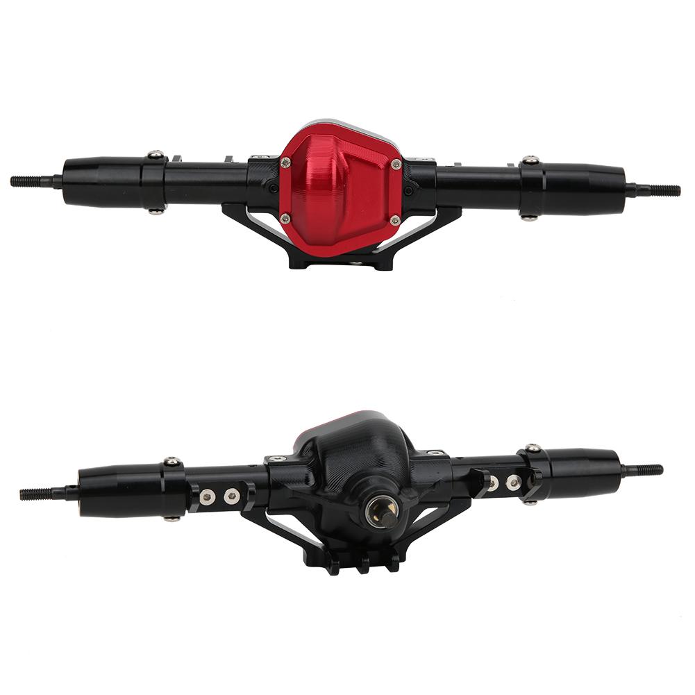 Front Rear Axle Black Aluminum Alloy Accessories for 1 10 RC Climbing Car SCX10 RC4WD D90Black