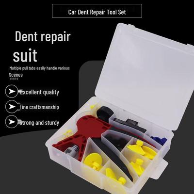Red Car Dent Puller Tool – Hail & Body Repair Suction Device