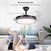 Invisible Silent Variable Frequency Ceiling Fan with Light for Living Room or Bedroom