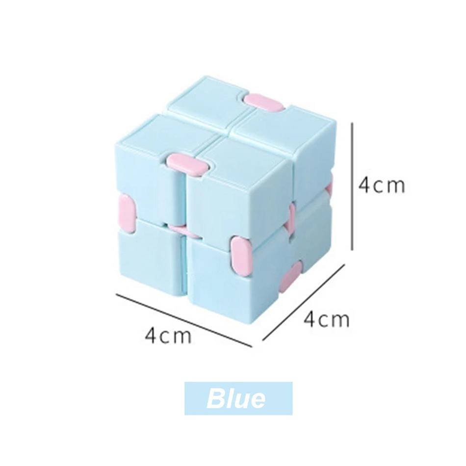 Magic Puzzle Cube Anti-Stress Relief Toy For Adults & Children With Special Needs Funny Infinite Flip Sensory Xmas Gift