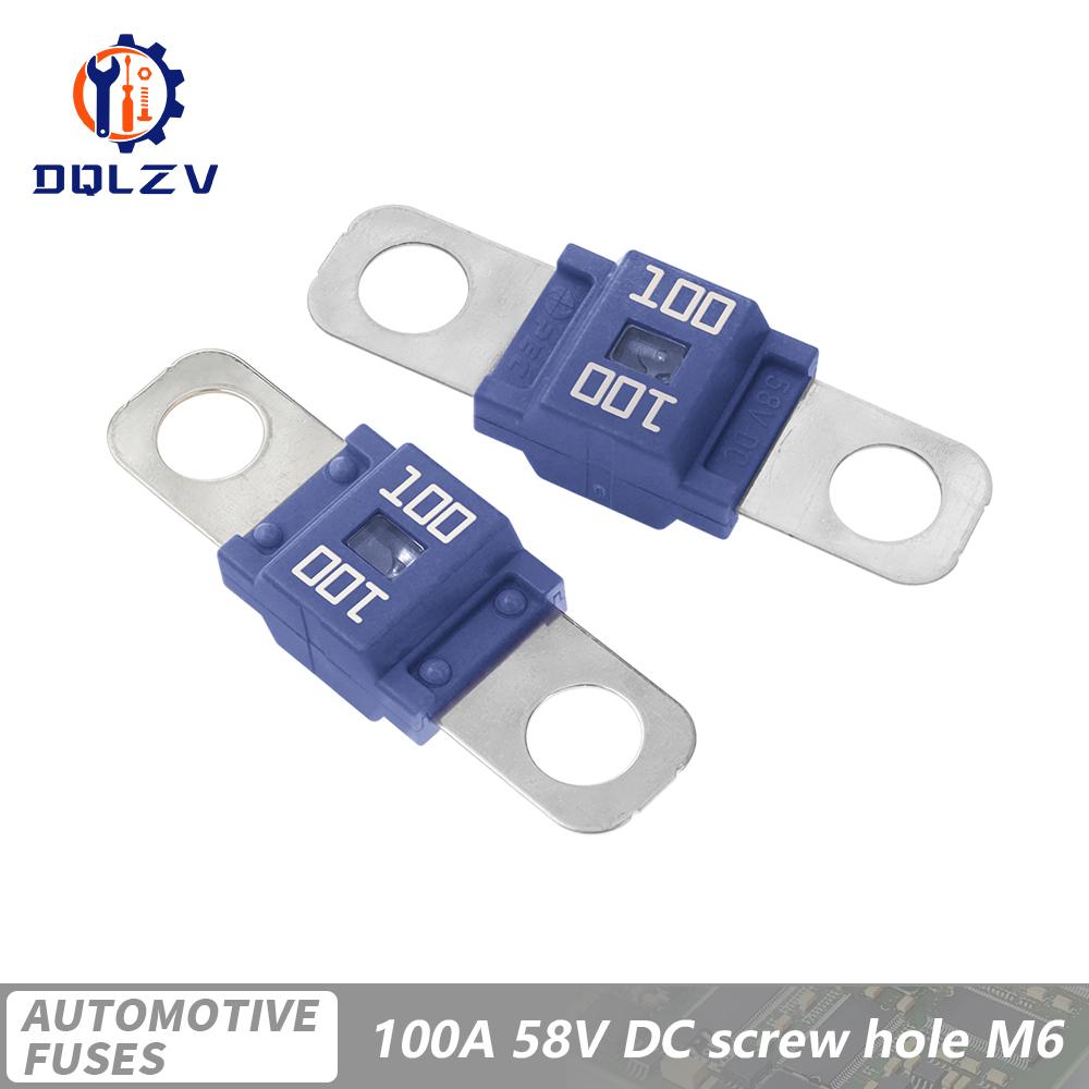 PEC Fuse DC 58V 30A 40A 50A 60A 80A 100A 125A 150A 175A 200A Mini ANL AFS Car Auto Fuse Assortment Automotive Motorcycle