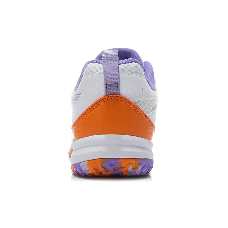 Li-Ning All-Around King Shock Absorbing Wear-Resistant Non-Slip Low-Top Badminton Shoes Women sneaker Lilac AYTP004-5
