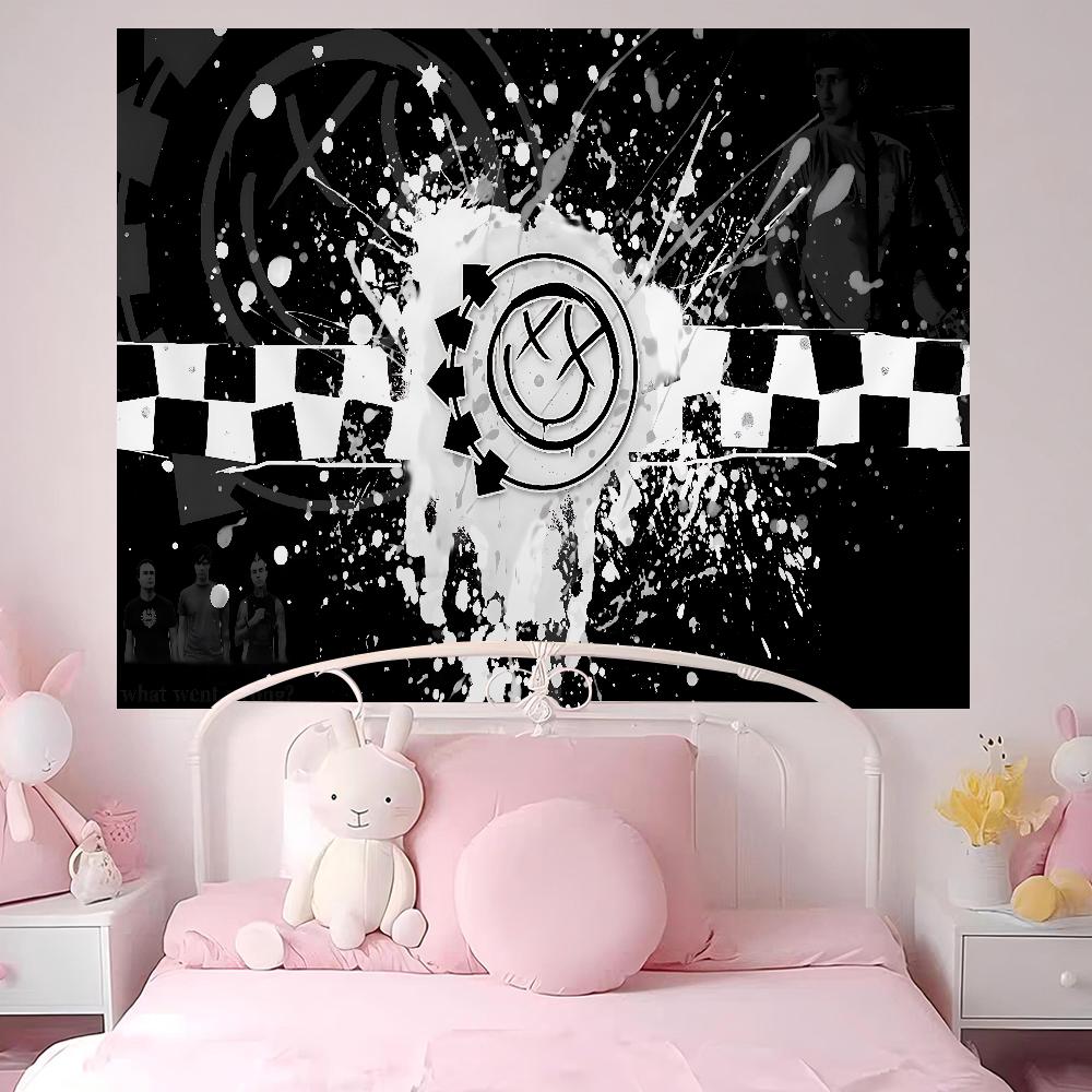 BBLINK182 Band DIY Wall Tapestry For Living Room Home Dorm Decor Wall Art Decor