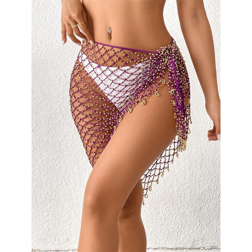 New Styles, Hand Hook Bead Ordering, Shawl, Wrap Skirt, Swimsuit Outerwear, Sexy Hoodie, Triangular Scarf, Mesh, Beach Skirt