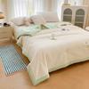 Kołdra letnia z włókna sojowego, cienka, letnia, klimatyzowana, nadająca się do prania w pralce, letnia, dwuosobowa, sypialnia