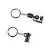 Mini 3D Creative Coffee Keychain Metal Moka Pitcher Keyring Coffee Handle Keyring Birthday Gift