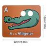 26 PCs Colorful Alphabet Mask Cards with Animal Masks Educational Learning Games Letter Cards for Toddler Preschool Learning