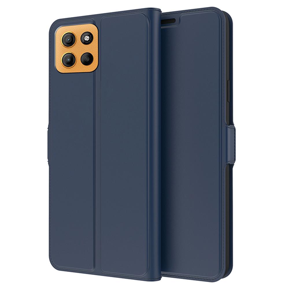 

For Motorola Moto G15 4G Case Shockproof TPU Inner Shell Leather Phone Cover Card Slot B