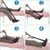Leg Training Assistance Multi Use Leg Lifting Belt Nylon Elastic Leg Lift Strap Wear Resist Leg Train Strap Elderly Patients
