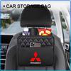 Car Storage Bag Multi-function Seat Back Storage Pocket Suspension For Mitsubishi Lancer Lancer ASX Outlander 2 3 Pajero Mirage Exzos Pajero 4
