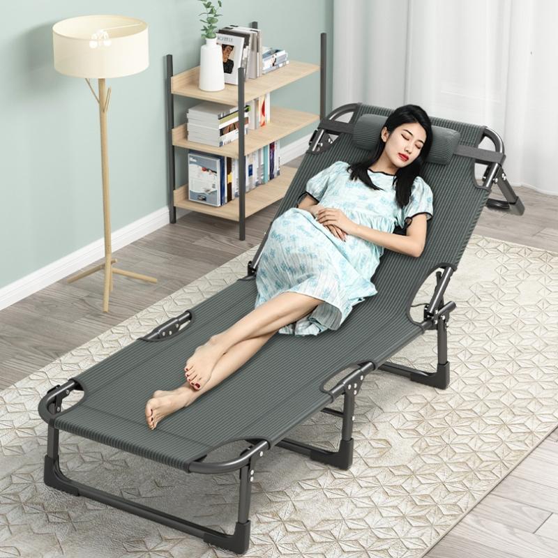 GIANXI UltraLight Folding Bed Portable Outdoor Camping Bed Multifunctional Self Driving Trip Reclining Chair Outdoor Furniture
