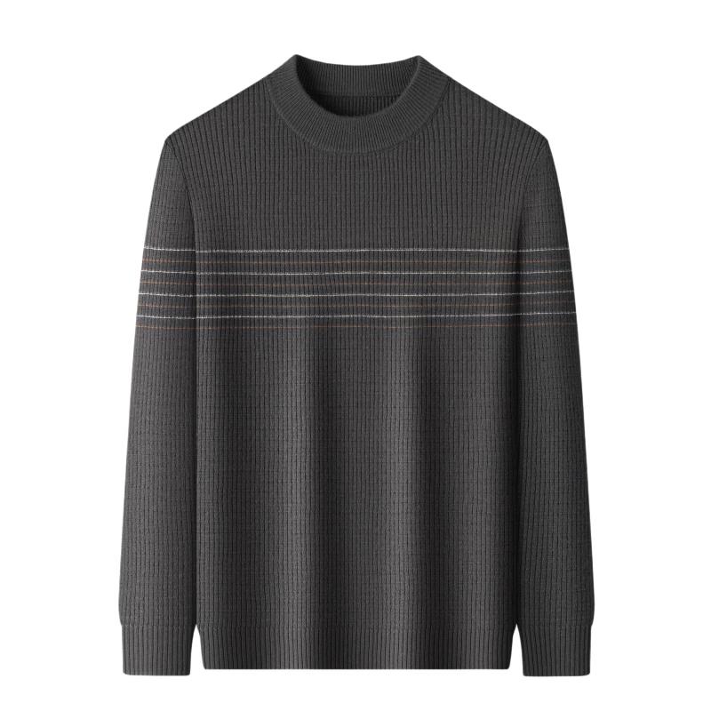 Hengyuanxiang Men's 10A Antibacterial Machine Washable Wool Sweater