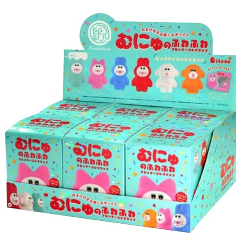 Kenelephant Fluffy Flocking Collection Complete Box (6 Pieces)