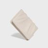 Dou Soft Women's Leather Card Wallet Cream White