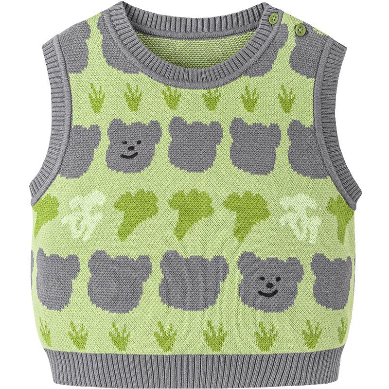 Minibala Baby Unisex Cartoon Vest 80