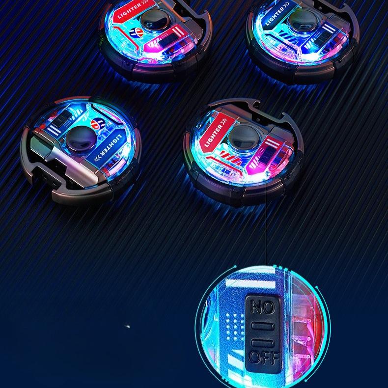 New Advanced Multifunctional Lighter Creative Rotating Lighting Cigarette Accessories Personalized Igniter Gift