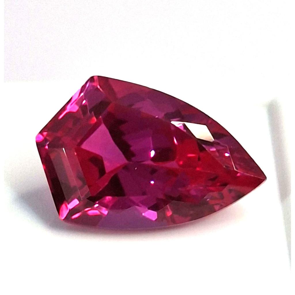 Fancy Cut Natural Pink Sapphire 11-13 Ct Beautiful Certified Loose Gemstone