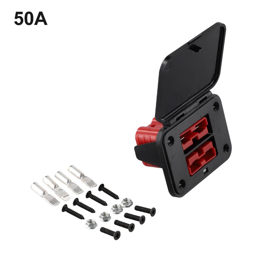 Compact Size 50A 600V Twin Dual Flush Mount Bracket for Power Connection