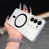 Frosted Semi Clear Magnetic Phone Case for Samsung Galaxy S23+,S23 Soft TPU Shockproof Cover