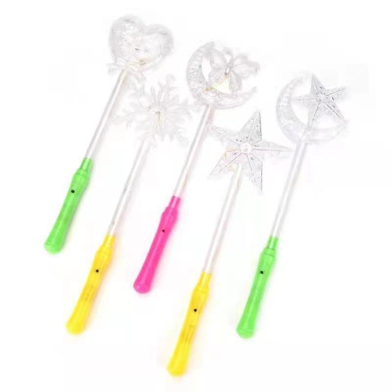 Children's Flashing Magic Wand - Luminous Glow Stick for Night Markets & Festivals