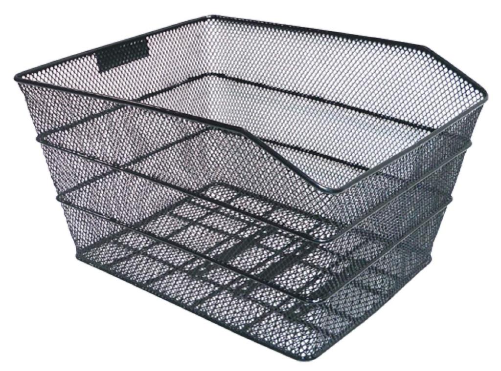 Shoyo Mesh Basket, Extra Big, Fixed Type, Rear, Black, Y-5248