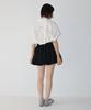 Ronron Airy Dot Mini Skirt Black