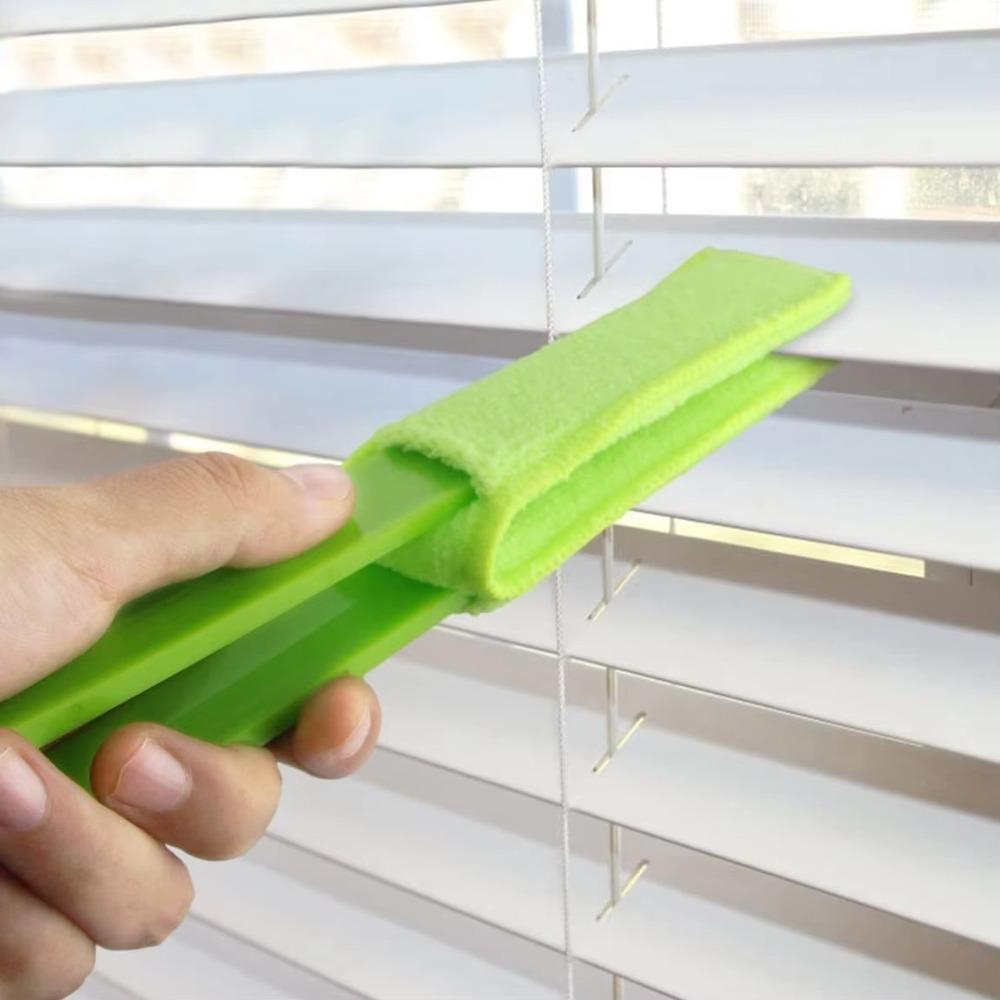 Portable Window Conditioner Duster Microfibre Cleaning Brush New Venetian Blind Cleaner Brush