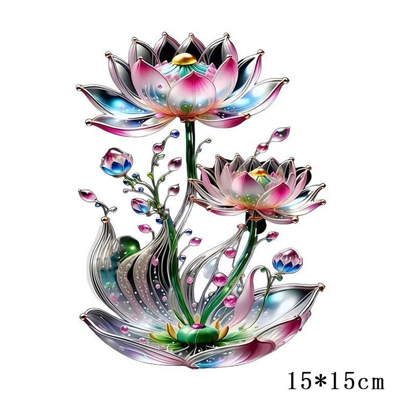 15*15 см Красная Роза Романтическая Наклейка на Туалет Ванная Комната Туалет Декор Гостиная Шкаф Холодильник Домашний Декор Наклейки