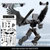 Lucky 13 Articulated 3D Printed Mini Action Figure with Personalized Joints