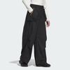 New Adidas PARACHUTE TRACKSUIT BOTTOMS Casual Pants Women's Black JI7542